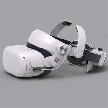 3D Очки Гарнитура Шлем T2power VR Регулируемая Головная Крышка Виртуальной Реальности Для Oculus Quest2 Vr Очки Оборудование Аксессуары