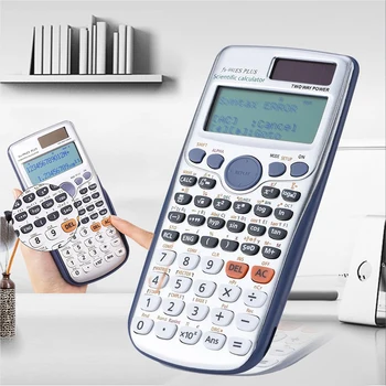 Оригинальный Научный калькулятор 417 Инженерных Функций для колледжа и делового офиса.