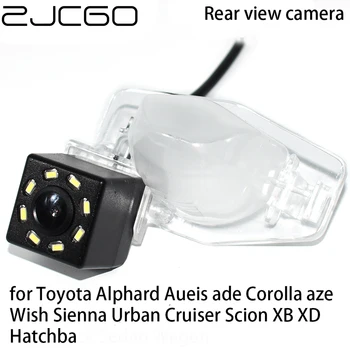 ZJCGO CCD Камера заднего Вида Автомобиля С Обратным Резервированием Парковочной Камеры Для Toyota Alphard Aueis Corolla Wish Sienna Urban Cruiser Scion XB