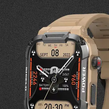 Смарт-браслет MK66 Bluetooth-вызов Мониторинг здоровья Сна Сверхдлинная Выносливость Водонепроницаемые Спортивные часы на открытом воздухе Подсчет шагов