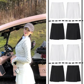 Оригинальное одиночное платье для гольфа, женская короткая юбка, новый спортивный досуг, универсальная плиссированная юбка