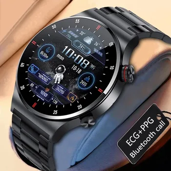 Bluetooth Вызов Женские Смарт-Часы с Пользовательским Циферблатом Модный Браслет Спортивный Фитнес-Трекер ECG + PPG Smartwatch Reloj Inteligente Mujer