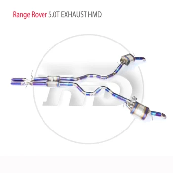 Выхлопная система из титанового сплава HMD подходит для Range Rover 5.0L Автоматическая модификация Электронный клапан обратного хода