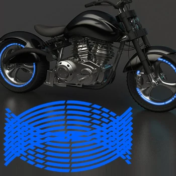 Наклейки на колеса мотоциклов и шины, полосы Светоотражающей ленты на ободе, полоски для мотоциклов, наклейки на колеса автомобилей, наклейки на шины, наклейки на Авто Мотоциклов