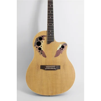 Специально разработанная акустическая гитара с вырезанным виноградным отверстием диаметром 41 дюйм