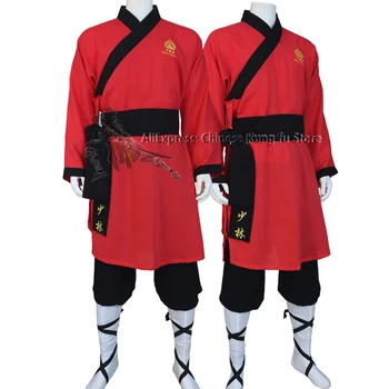 25 Цветов Униформа Шаолиньского монаха, костюм для Тайцзи, Мантия и брюки для боевых искусств Кунг-фу, необходимые замеры