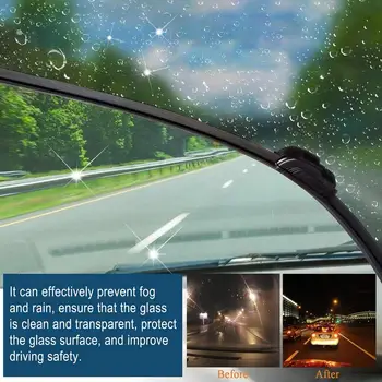 Средство Для очистки лобового стекла от Запотевания 2 Унции Пленочного Покрытия Для автомобильных внутренних Стекол и Зеркал