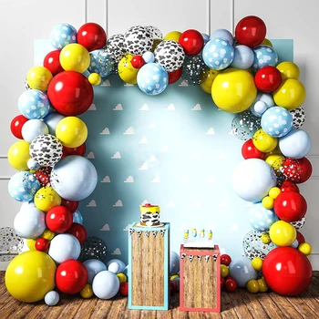 Набор игрушечных гирлянд из воздушных шаров 160 шт., Тематическая гирлянда из воздушных шаров, украшения для душа мальчика на День рождения