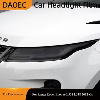 Для Range Rover Evoque L551 L538 2012-На Автомобильную Фару Оттенок Черная Защитная Пленка Прозрачная Наклейка Из ТПУ Аксессуары