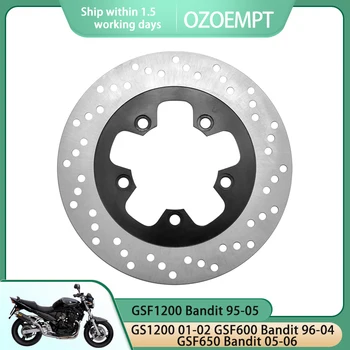 OZOEMPT Задний тормозной диск/пластина мотоцикла Применяется к GS1200 01-02 GSF1200 Bandit 95-05 GSF600 Bandit 96-04 GSF650 Bandit 05-06