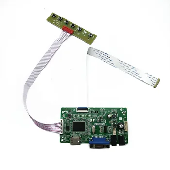 EDP Комплект платы монитора для HB140WX1-501 HB140WX1-601 HDMI + VGA + Аудио ЖК-светодиодный экран Драйвер платы контроллера