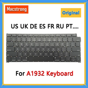 Клавиатура ноутбука A1932 США Великобритания Английский для Macbook Air 13,3 