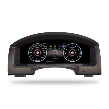 Оптовая продажа, 12,3-дюймовый сенсорный ЖК-экран, Приборная панель автомобиля для Toyota Land Cruiser 2007-2019, Авто Цифровой Спидометр