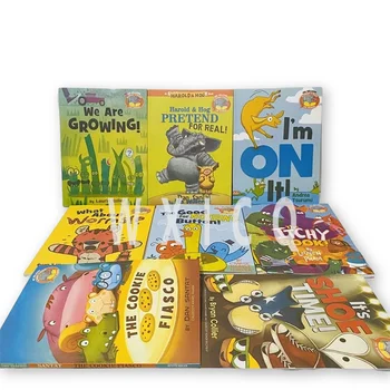 Последний второй сезон Поросенок и Слоненок 8 английских книжек с картинками интересные истории детская английская веселая книга для чтения