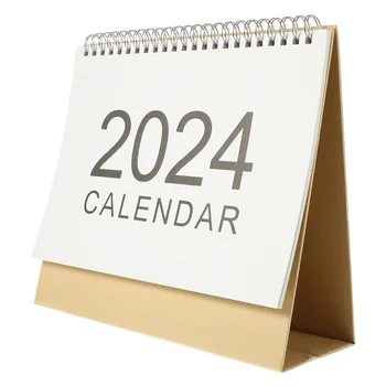 Декор столешницы 2024, Настольный календарь, Простой стиль, Украшение для рабочего стола, Изысканный Подарок для домашнего офиса 2023