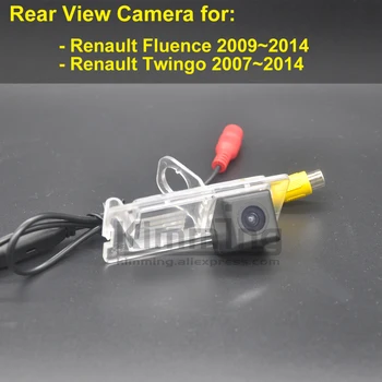Автомобильная Камера заднего вида для Renault Fluence Twingo 2 II 2007 2008 2009 2010 2011 2012 2013 2014 Беспроводная Парковочная Камера заднего вида