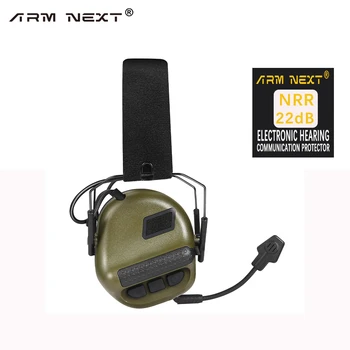 ARM NEXT Outdoors NRR 22dB, тактическая гарнитура, наушники с шумоподавлением, военные наушники для стрельбы с защитой от шума