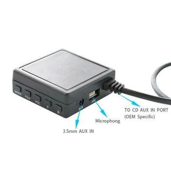 1x Модуль Bluetooth + 1x микрофон Версии Bluetooth 5.0 Подходит для всех моделей Pioneer IP-BUS TF-карты и интерфейса USB автомобильного Аудио