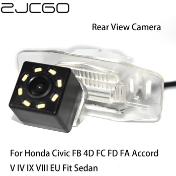 ZJCGO Камера Ночного Видения для Парковки Заднего Вида Автомобиля Заднего Вида для Honda Civic FB 4D FC FD FA Accord V IV IX VIII EU Fit Седан