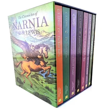 7 книг/комплект The Chronicles of Narnia Box Set Children English Reading Story Book Детские романы