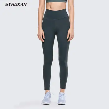 Женские обтягивающие штаны для йоги SYROKAN Feeling I с высокой талией, леггинсы для тренировок-25 дюймов