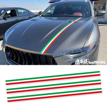 Автомобильные наклейки для Maserati levante, модификация кузова, капота, модная спортивная наклейка, пленка