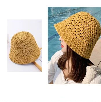 Дизайнерский бренд, Весенне-летняя шляпа Рыбака с козырьком, повседневная пляжная солнцезащитная дышащая складная кепка-ведро для мужчин Kenka 모자