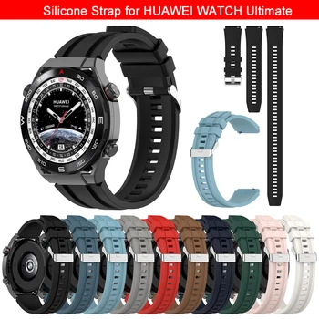 Силиконовый ремешок для HUAWEI WATCH Ultimate, Сменный Браслет для Huawei Ultimate Watch/Официальный браслет в том же Стиле