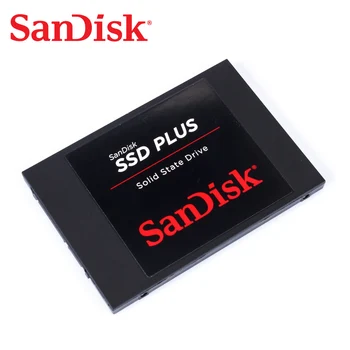 100% Твердотельный накопитель Sandisk SSD Plus 480 ГБ 240 ГБ 2 ТБ SATA III 2,5 