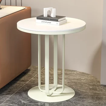 Круглые журнальные Столики, Портативный Небольшой дизайн, Минималистичный Роскошный Современный угловой стол, мебель для дома Mesa Centro MQ50CJ