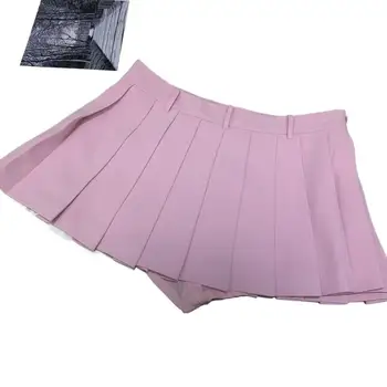 2023 Женская одежда, Розовое маленькое короткое платье 0817