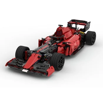 Чемпионский автомобиль, высокотехнологичный гоночный автомобиль Формулы 1, суперскоростной автомобиль, совместимый с 42125 техническими моделями, строительные блоки, игрушки для мальчиков, подарок