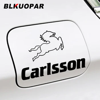BLKUOPAR CARLSSON Печатная Гоночная Солнцезащитная Наклейка с Логотипом, Автомобильные наклейки, Багажник, мотоцикл, лобовое стекло, бампер, Фургон, Защита двери автомобиля