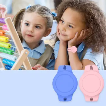 Браслет для детских часов, водонепроницаемый силиконовый легкий браслет для детских часов, мягкий детский GPS-браслет для Apple Air Tag