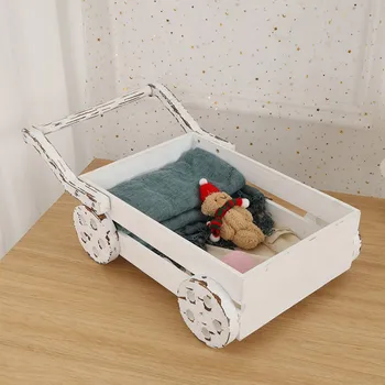 Реквизит для фотосъемки новорожденных, детская кровать для фотосъемки, мини-стул, автомобиль, Ретро-кукольная кровать для позирования, мебель для фотосъемки