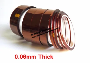 0,06 мм толщиной 155 мм шириной 33 м длиной Высокотемпературная Поли-имидная лента, пригодная для BGA, пайки электронных плат