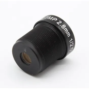 HD 3mp 2,8 мм объектив видеонаблюдения 140 градусов широкоугольная ИК-плата M12 фиксированная для IP-камеры безопасности