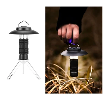 Портативный Фонарь для кемпинга с Магнитной светодиодной подвесной лампой USB-Светильники для палатки Наружный светодиодный фонарик Принадлежности для палаточного лагеря 40JA