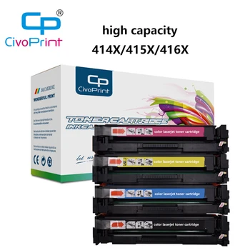 Картридж с тонером Civoprint, совместимый для HP 414A 415A 416A Laserjet Pro M454 M454dw/nw MFP M479 M479dw M479fdw (без чипа)