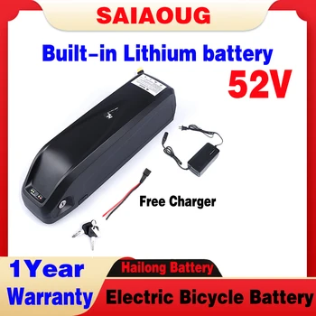 Аккумуляторная батарея для велосипеда Hailong 52v 20ah 30ah 50ah Akumulator Bafang Obudowa Baterii Ebike Fietsen Electrisch Accu Lityum Pil Paketi