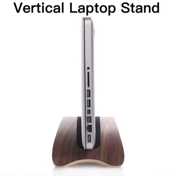 Деревянная Вертикальная настольная подставка для ноутбука Apple Macbook Air 2023 M2 14 16 дюймов Pro 13 Держатель Базовый кронштейн Док-станция