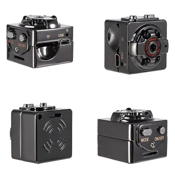 Камера 720P HD SQ8 Инфракрасная камера ночного видения, Воздушная камера для спорта на открытом воздухе, Мини-камера WiFi, экшн-камера
