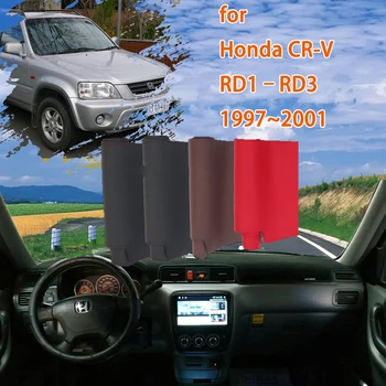 Приборная панель для Honda CR-V CRV CR V RD1 RD3 1997 ~ 2001 1999 1998 Защитная накидка Автомобильный чехол УФ-коврик Солнцезащитный Козырек Коврик для приборной панели Ковер Анти-грязный