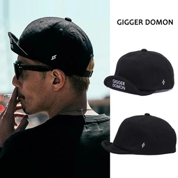 Японская модная брендовая шляпа с короткими полями, кепки в стиле ретро черного/хаки, персонализированная оснастка, молодежная кепка с коротким козырьком