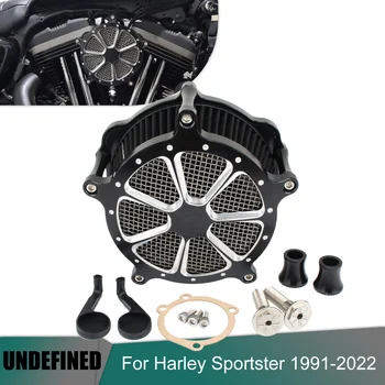 Воздушный Фильтр Мотоциклетный Воздухоочиститель Впускной Контрастный С ЧПУ Для Harley Sportster 48 72 XL1200 XL883 Iron 883 Forty-Eight 1991-2022
