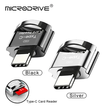TYPE-C Металлическая карта Micro TF SD Card Card Reader для USB-диска 4 ГБ 8 ГБ 16 ГБ 32 ГБ Флешки 64 128 256 ГБ флэш-памяти Для смартфона