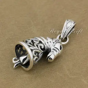Модный кулон-колокольчик из стерлингового серебра 925 пробы 9R004