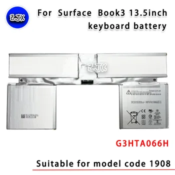 Для Microsoft Surface Book3 13,5-дюймовый Аккумулятор для клавиатуры 1908 Года Для ноутбука G3HTA066H Оригинал