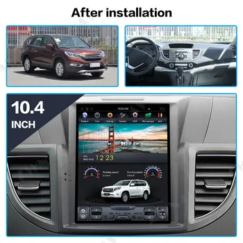 Экран Tesla для Honda CR-V CRV 2012 2013 2014 2015 2016 Android Радио GPS Навигация Головное устройство Авторадио DVD-плеер Авто Стерео